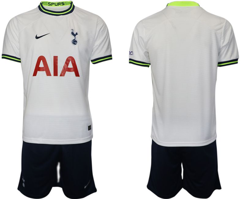 Men 2022-2023 Club Tottenham Hotspur home white blank Soccer Jersey->mexico jersey->Soccer Country Jersey